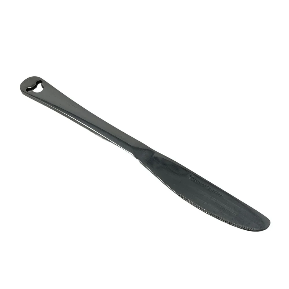 Disney Mickey Mouse Silverware KnIfe Cutout Pierced Handle Stainless‎ Flatware